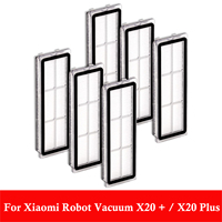 HEPA Filter For Xiaomi Robot Vacuum X20+, X20 Plus, S20+, S10 Plus, S10+ Dreame L10s Ultra, L10s Pro, L10 Ultra Replacement Part
