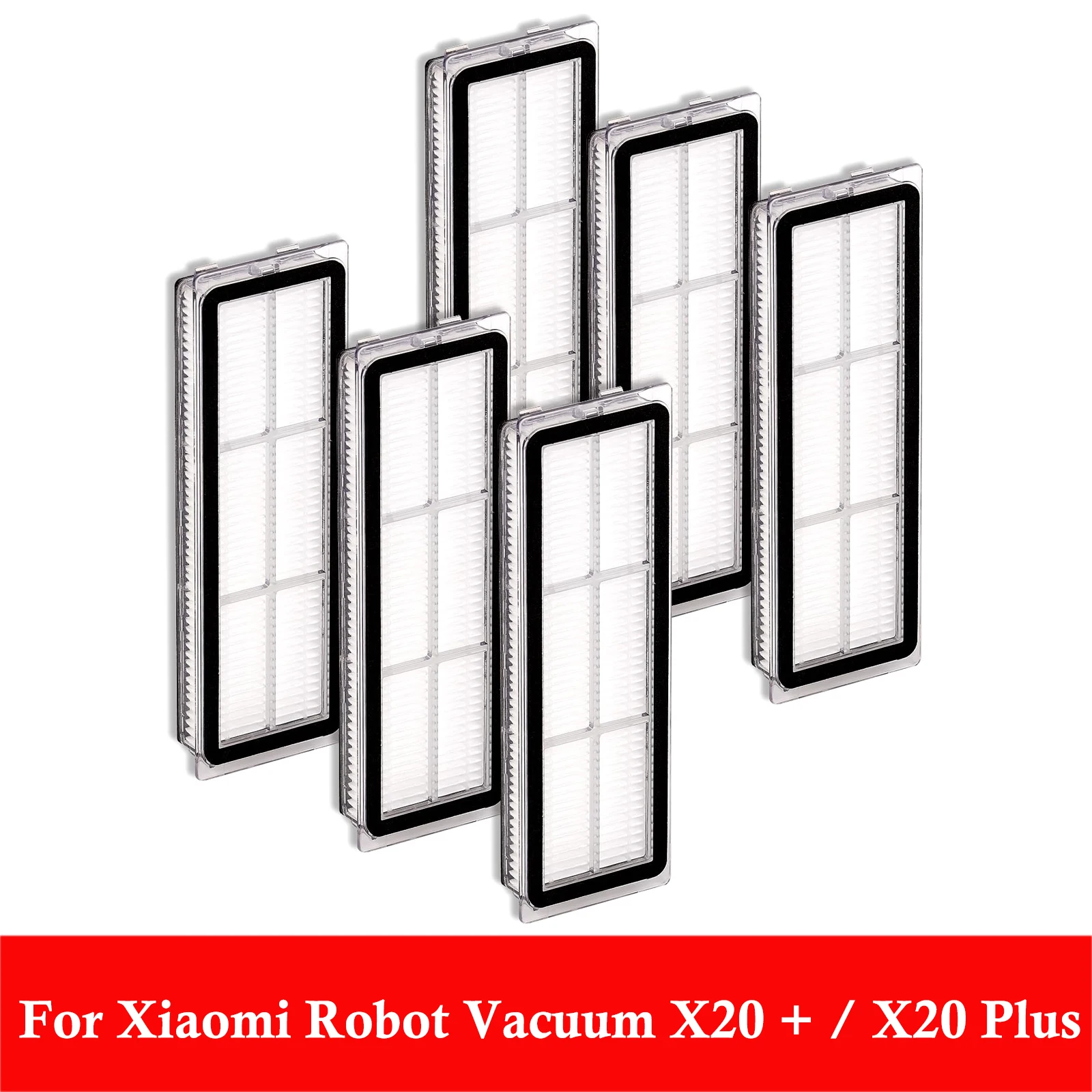 HEPA Filter For Xiaomi Robot Vacuum X20+, X20 Plus, S20+, S10 Plus, For Dreame L10s Ultra, L10s Pro, L10 Ultra Replacement Part