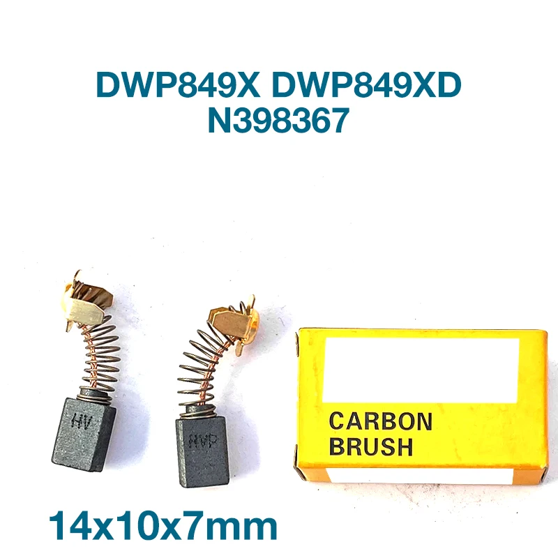 Escovas de Carbono para Dewalt Polidor Encerador Ferramentas Elétricas Acessórios de Reposição N398327 Dwp849x Dwp849xd