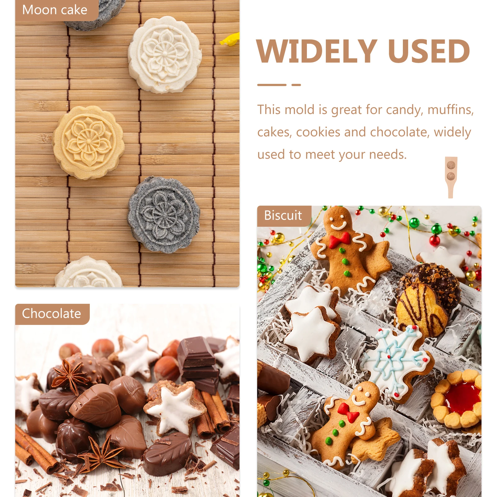 

Moon Cake Mold Pineapple Cake Mold Wax Melt Molds Baking Pan Fondant Cookies Chocolate Maker Wood Mom Gift