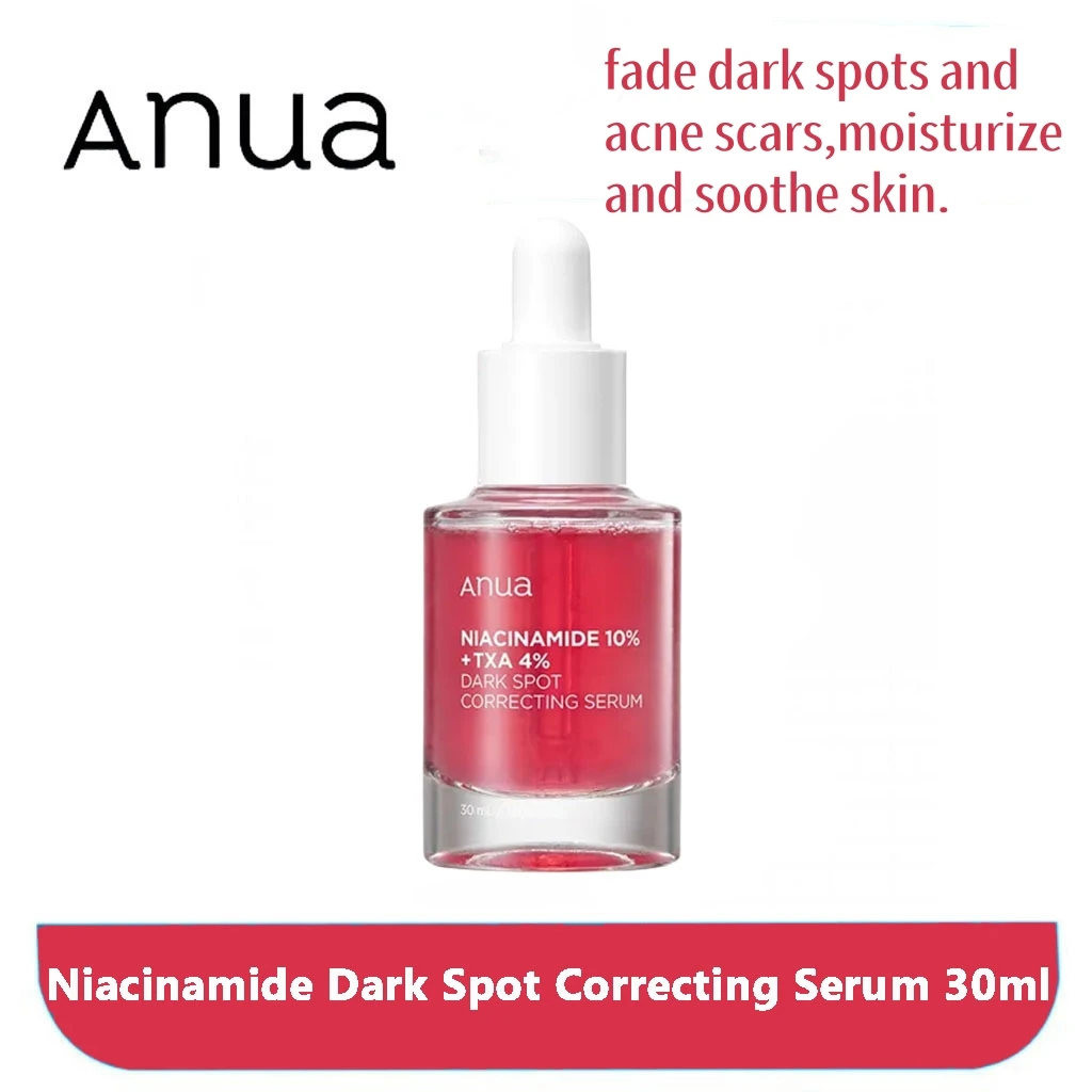 Anua Peach 70 Niacinamide Serum 30 ml Anua 10% Niacinamide + 4% Hyaluronzuur Serum 30 ml voor combinatie van gevoelige huid