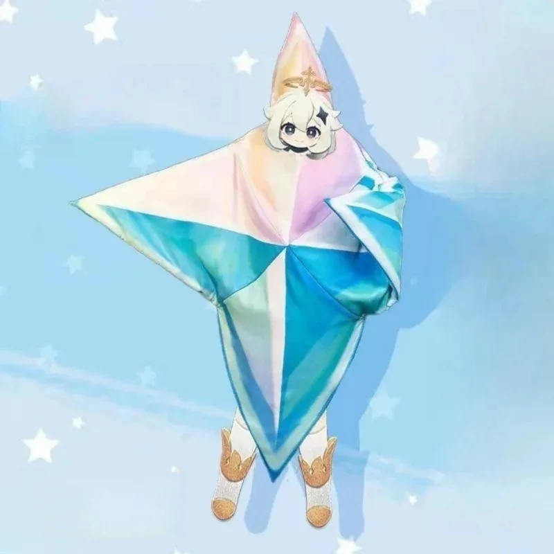

2025 New Adult Kids Primogems Cosplay Costume Game Pentagram Giant Genshin Primogem Anime Prop AA