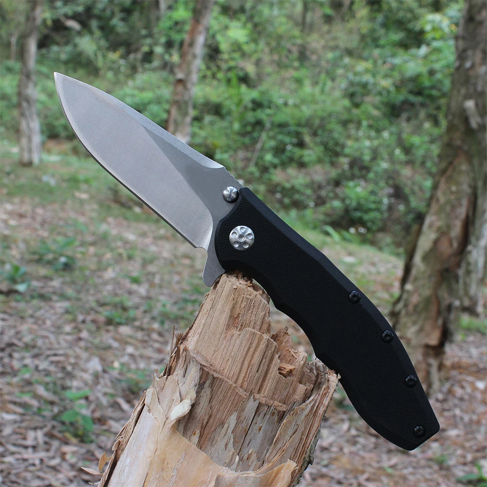 ZT 0562 Folding Pocket Knife G10 Handle Hunting Survival Multifunctional Knives Camping Jackknife Folder Tools Knifes for Men