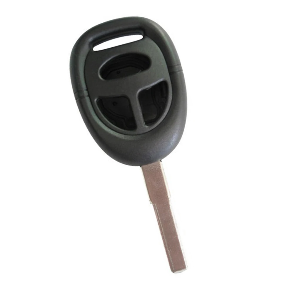 XNRKEY 3Button Smart Remote Car Key Case for SAAB 9-3 9-5 93 95 3 Buttons Replacement Key Shell Housing With 3 Types Uncut Blade