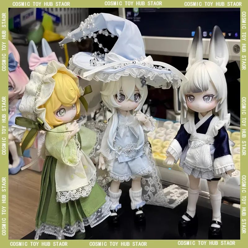 

Spot Inedible Doll Jumping Moon Time Rabbit Treasure 12 Points Bjd Blind Box Collection Movable Doll Cute Figurine Girl Gift