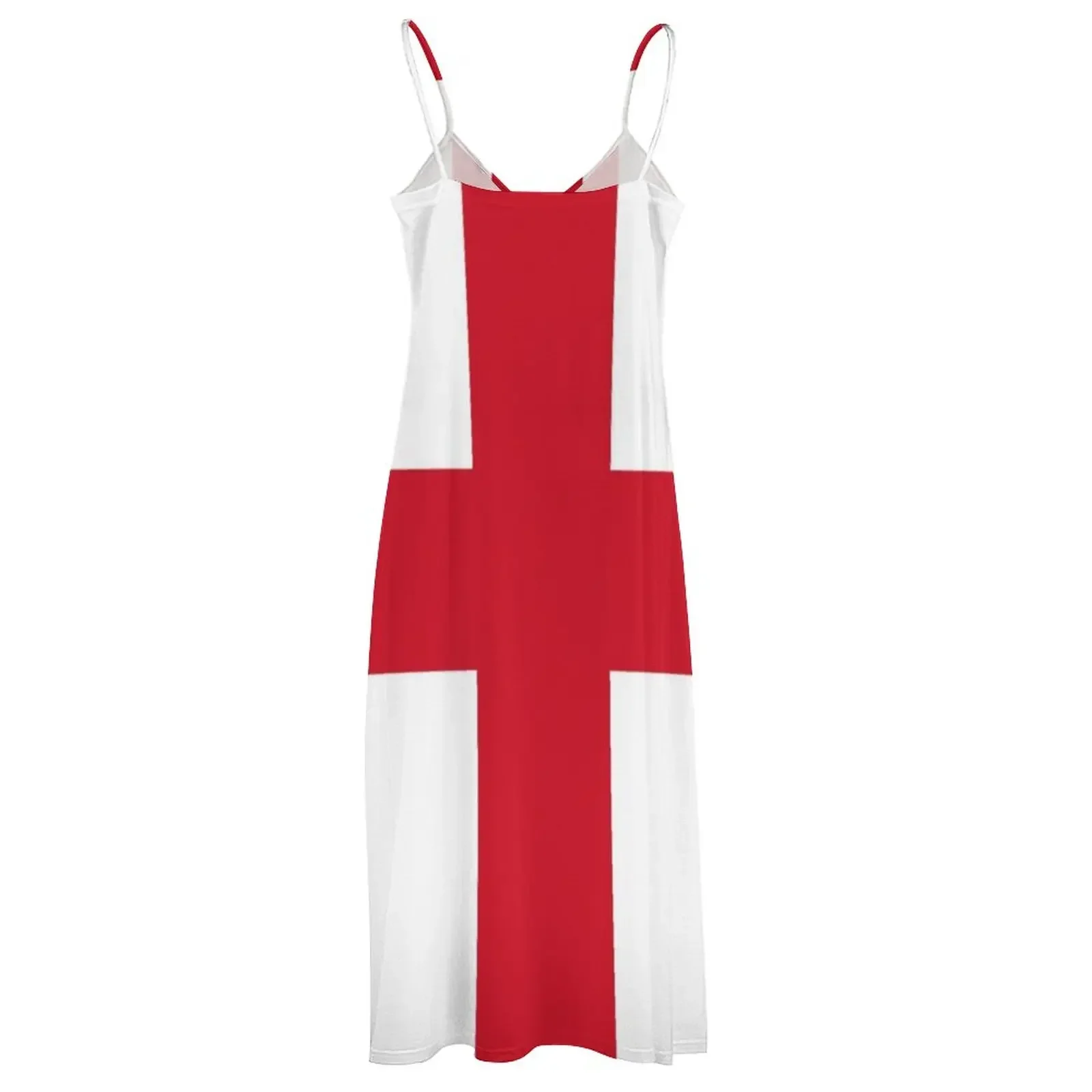 Flag of England - St George's Cross - Football Sport Team Sticker T-Shirt Bedspread Sleeveless Dress evening dresses women Dress