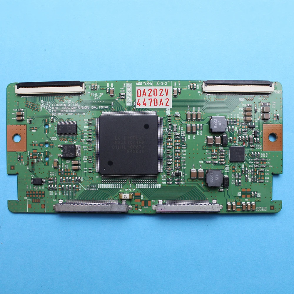 Muslimb LC320/420/470/550WU_120Hz scheda logica di controllo 6870C 4000H scheda di ricambio TV TV T-CON scheda SV320XVT