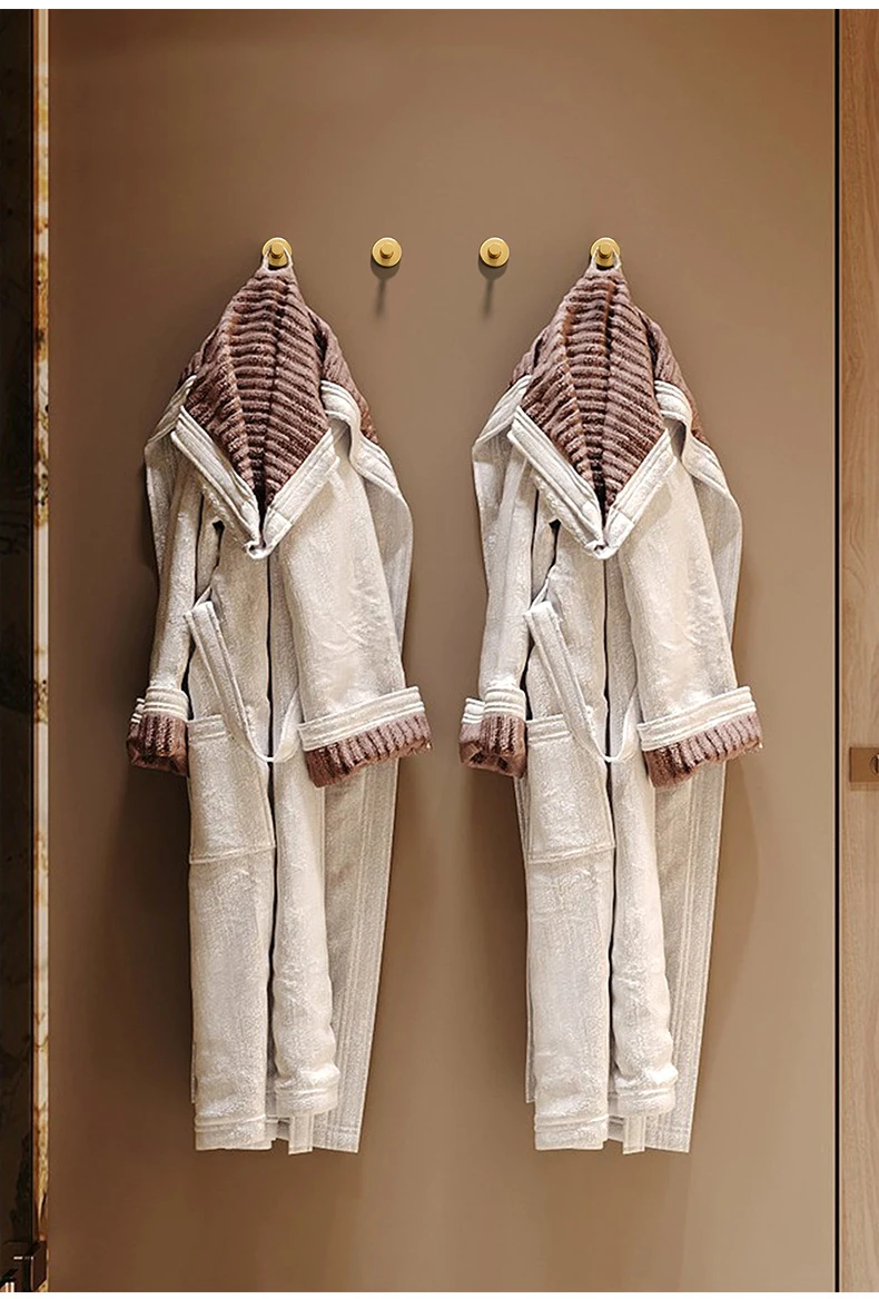 Wand Hängende Kleidung Haken Schlafzimmer Robe Haken Wohnzimmer Parlor Mantel Haken Schlafzimmer Robe Haken Handtuch Haken Bad Zubehörbadezimmerzubehör badezimmer haken küchen schrank aufbewahrung kleiderbügel schlüsse – Detail 8
