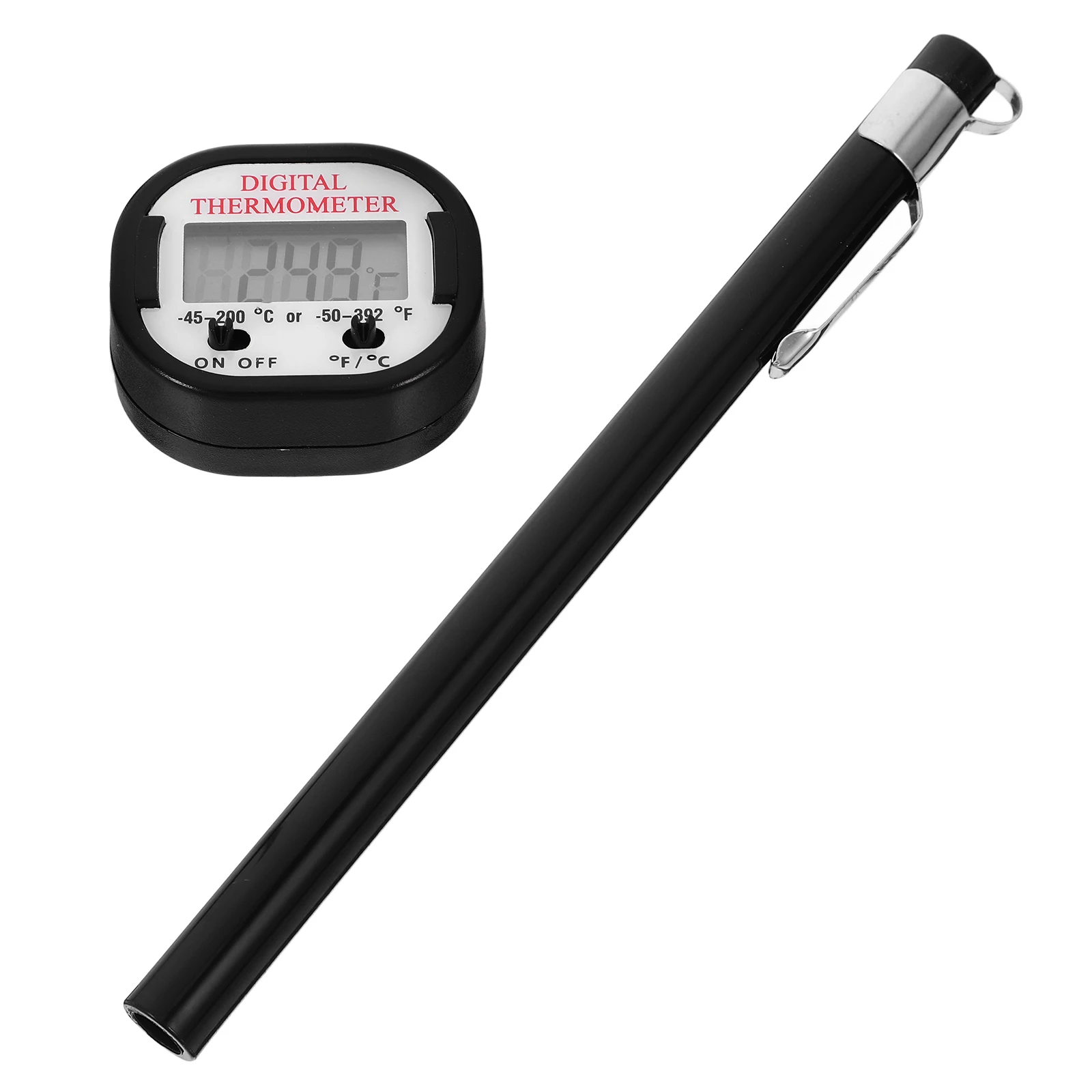 

Thermometer Meat BBQ Steak Kitchen Cooking Baking Precision High Temp Reading Long Lasting Easy Use Space
