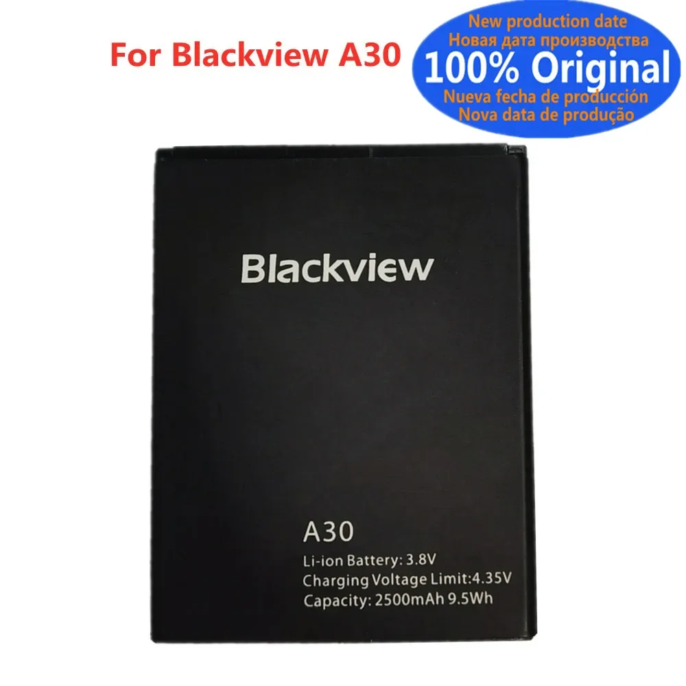 

2500 мАч 100% оригинальный резервный аккумулятор A30 для Blackview A30 5,5 дюймов MTK6580A умная фотобатарея + номер отслеживания