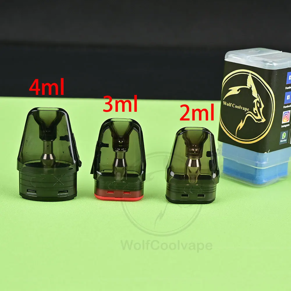 10pcs Xlim/NeXlim Pod 2/3/4ml Top Fill Xlim V2 Cartridges 0.6/0.8ohm Cartridge for OXVA Xlim/NeXlim Series,Pro,SE,SQ,GO,PRO2