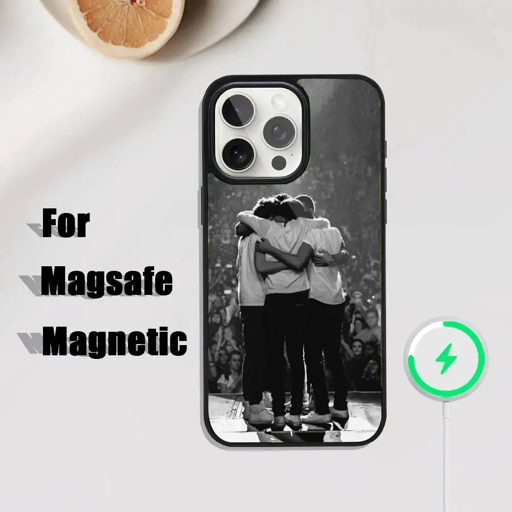 حافظة هاتف Band One D-Direction لهاتف iPhone 17,16,15,14,13,12,11,Pro,Max,Plus,Mini,SE4,E شحن لاسلكي Magsafe مغناطيسي #4