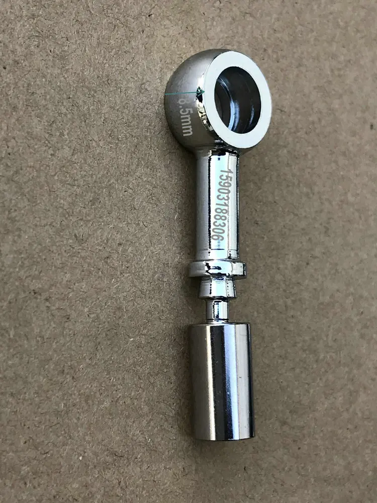 an3 3an 10mm hole iron material split crimp brake banjo fittings for brake hose