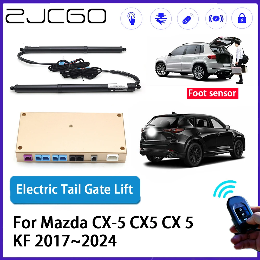 

ZJCGO Car Auto Trunk intelligent Electric Tail Gate Lift Automatic Tailgate Opener for Mazda CX-5 CX5 CX 5 KF 2017~2024