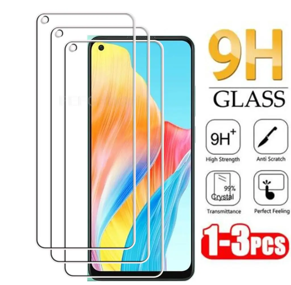 HD Original Tempered Glass FOR OPPO A78 4G 6.43