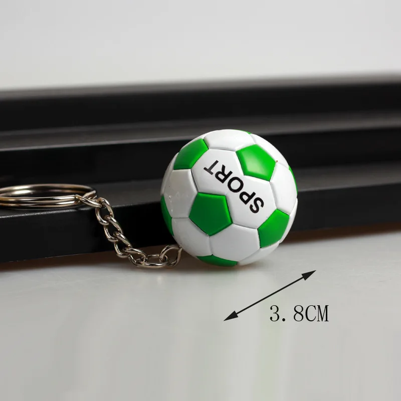 Phone Lanyard European Football Imitation Leather Souvenir Keychain Match Ball Fans Souvenir Keyring Phone Fashion Pendant Gift