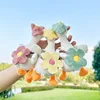 Internet Celebrity Cute Back Flower Duck Plush Toy Pendant