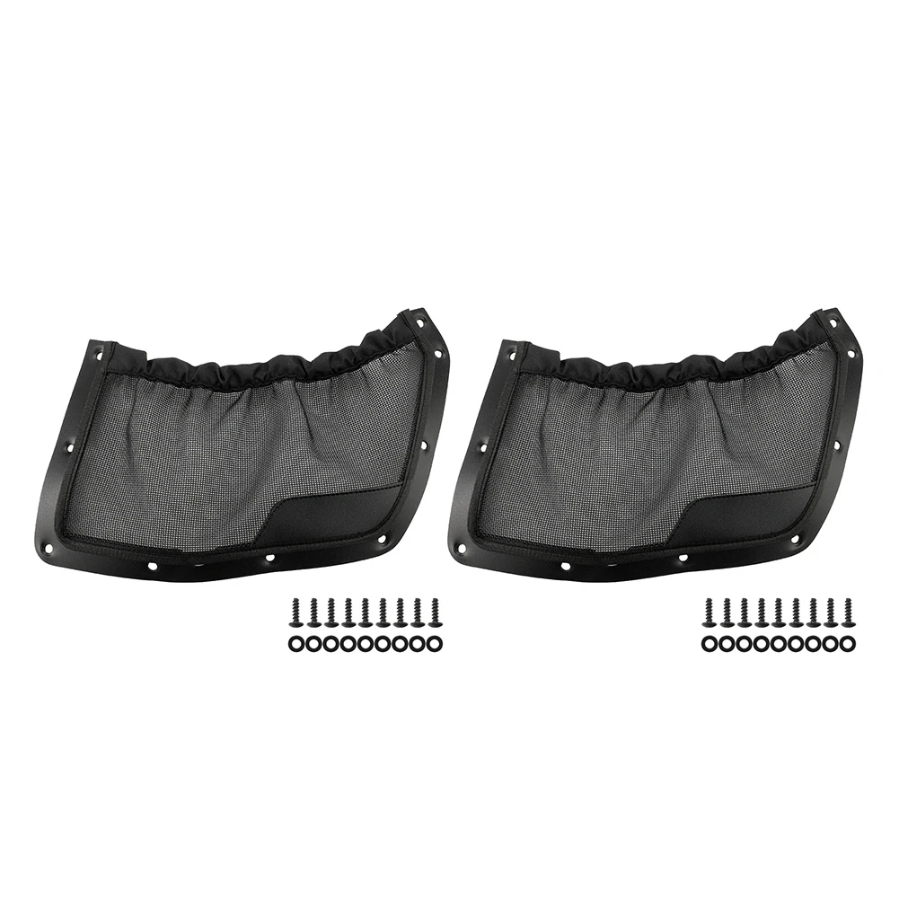 2 Pcs Motorcycle Back Panel Rear Storage Net 715008312 For Can Am Maverick R X XRS