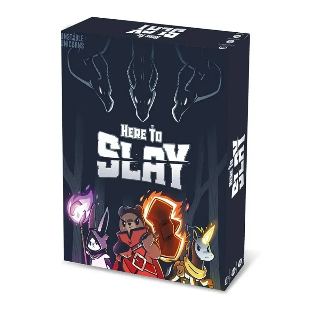 Here to Slay Here to Sleigh Holiday 6 000 Pack, jeu de rôle stratégique, jeu de cartes pour enfants, adolescents, adultes, 2 à 6