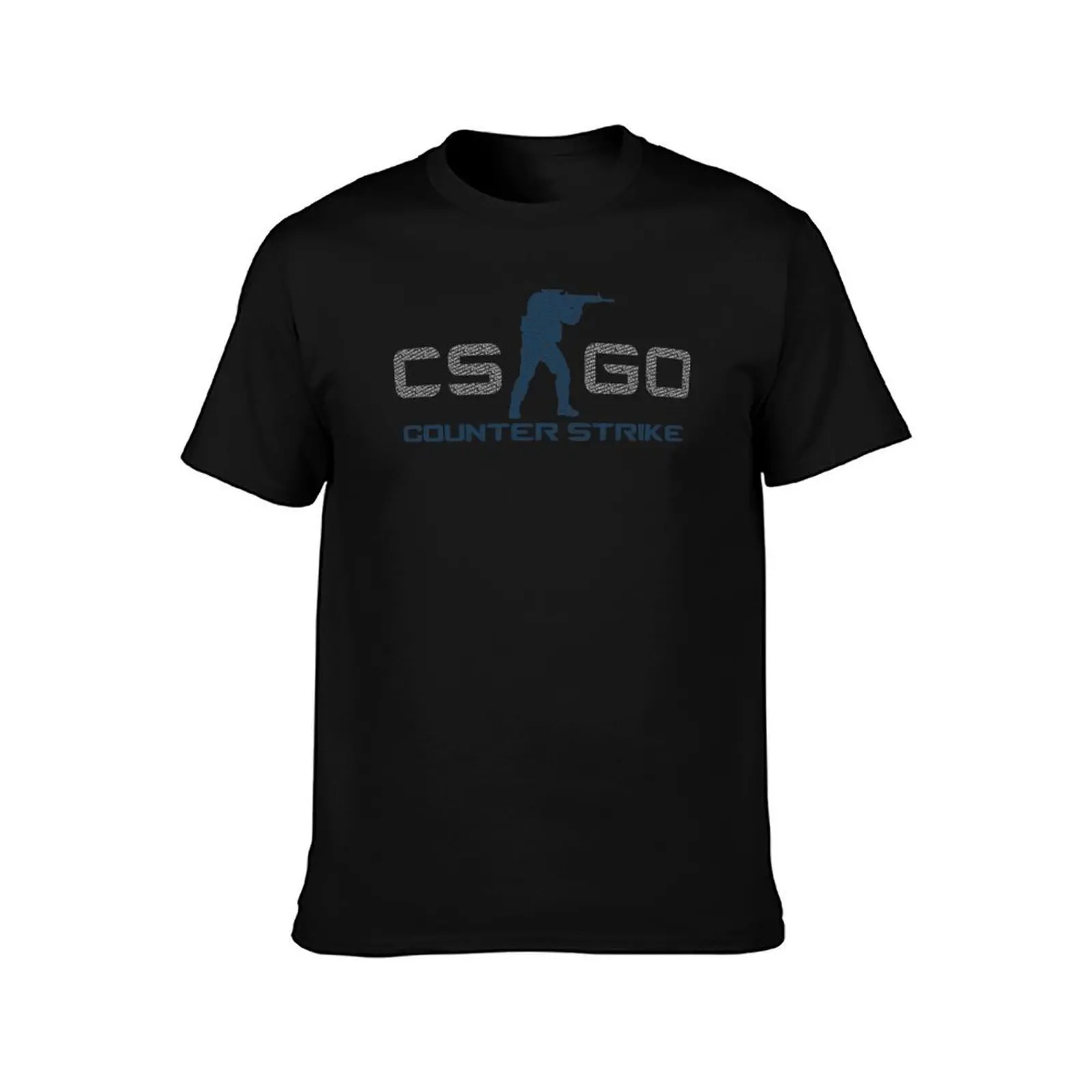 Counter Strike T-Shirt Summer Casual Cotton Tee Oversized Streetwear Tops Vintage Graphic Print Loose Fit Short Sleeve