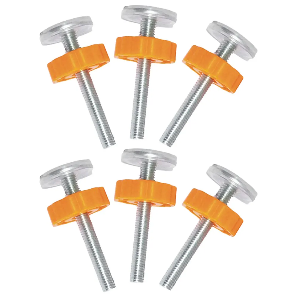 

6pcs Stair Guardrail Bolts Replacement Parts Mounting Kit Hardware Isolation Baby Kids Gate Threaded Rod Pressure Screw