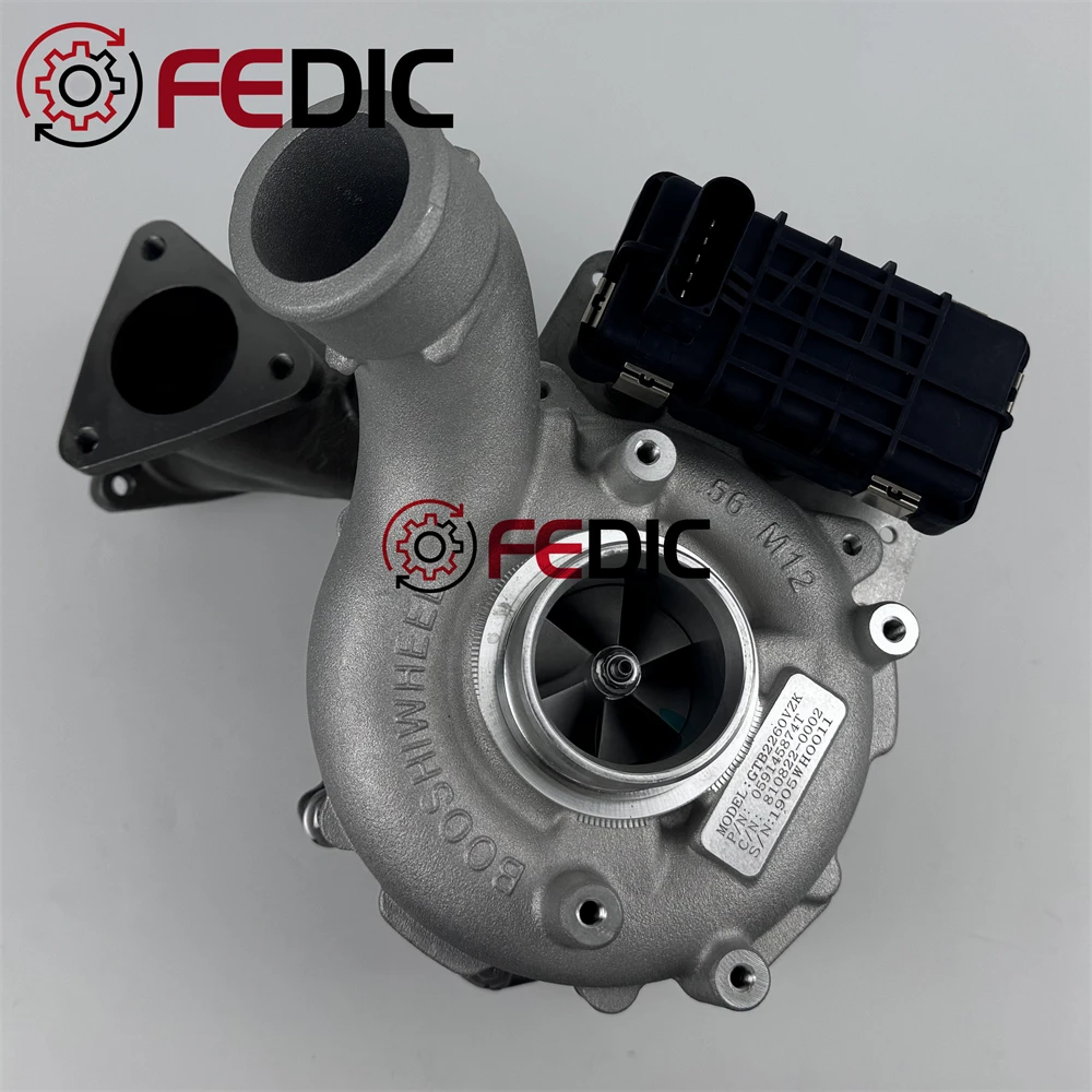 

GTB2260VZK 810822 819968 059145874L 059145874T Turbo charger for Audi A4 A5 A6 Q5 Q7 3.0TDI 180 Kw 245 HP CDUC CKVC Turbocharger