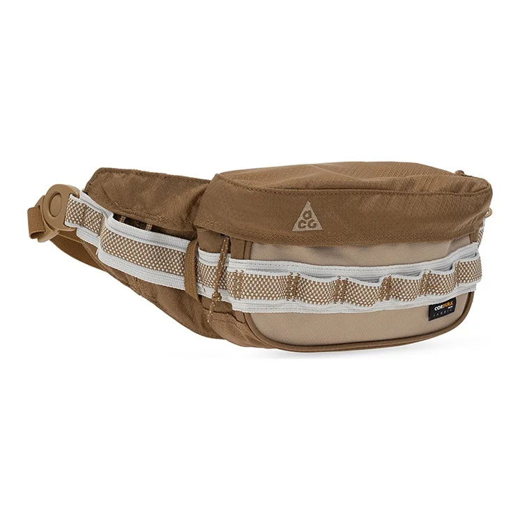 Nike Fabric Shoulder Bag Fanny Packs Unisex Khaki CK7511-216