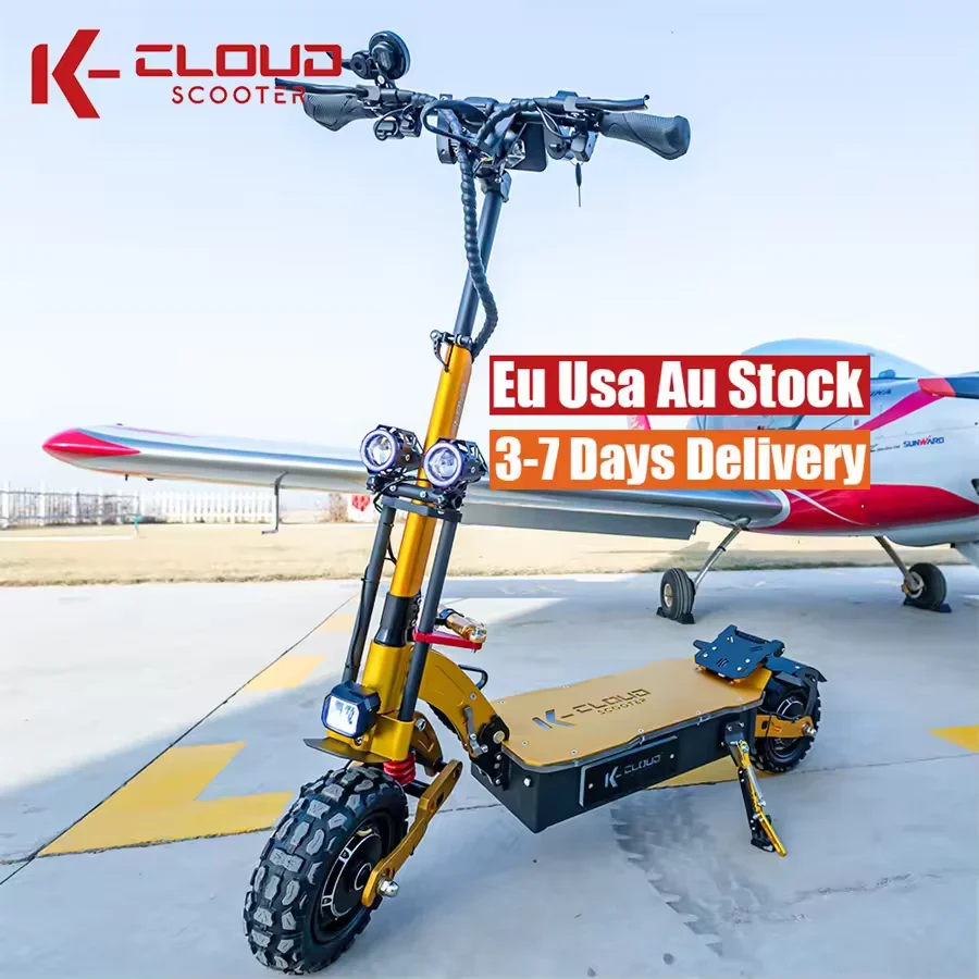 2024 new 6000W dual motor electric scooter 60v 38.4ah speed 85km/h 11 inch off-road tyres hydraulic shock absorption Escooter