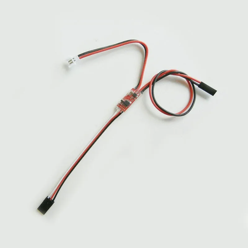 2PCS 1-2S 10A Unidirectional Brushed ESC 3-8V Micro Mute Electronic Speed Controller 18x9.5mm for RC Small Aircraft Boat Model