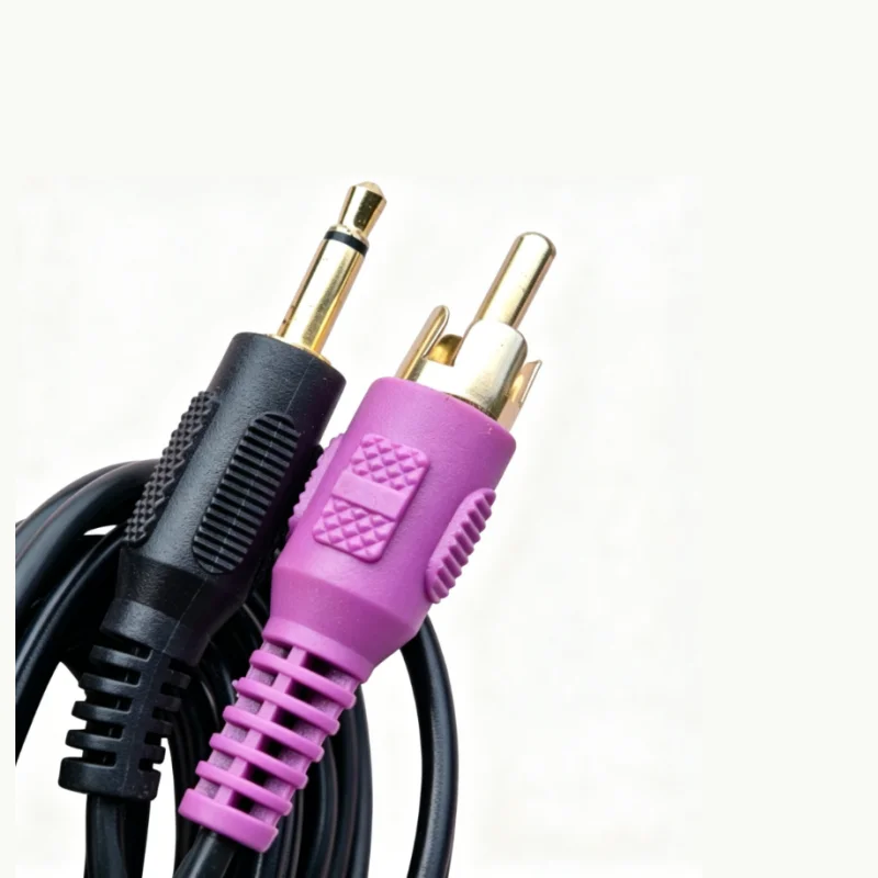 Original Harman speaker connection cable AUX 3.5 audio cable Lotus head cable length 4M