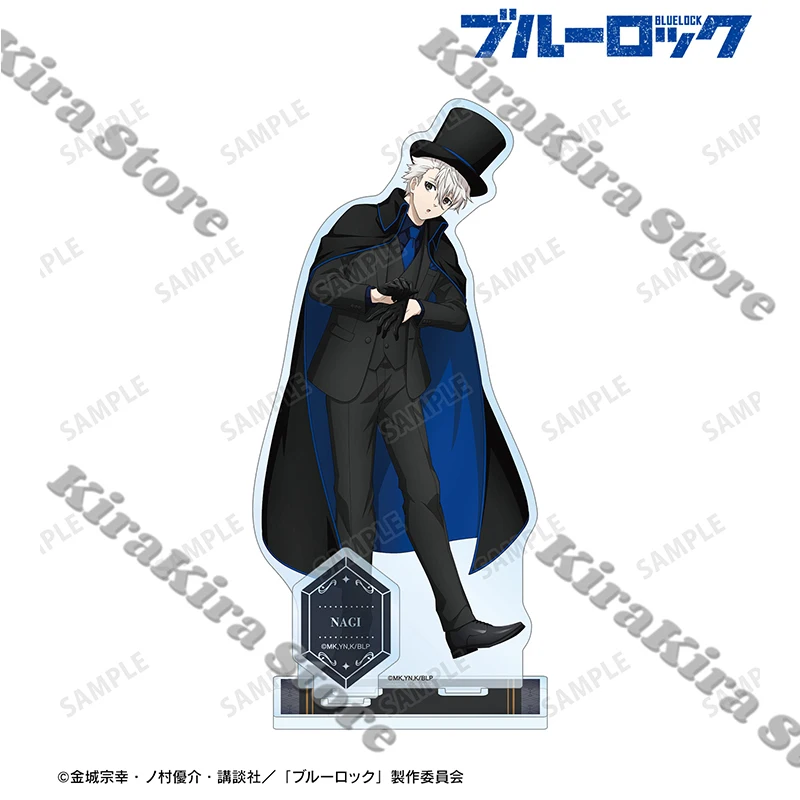 BLUE LOCK Anime Mikage Reo Large Standing Plate Official Genuine Chigiri Hyoma Isagi Yoichi Figure Model Decor Xmas Gift Collect