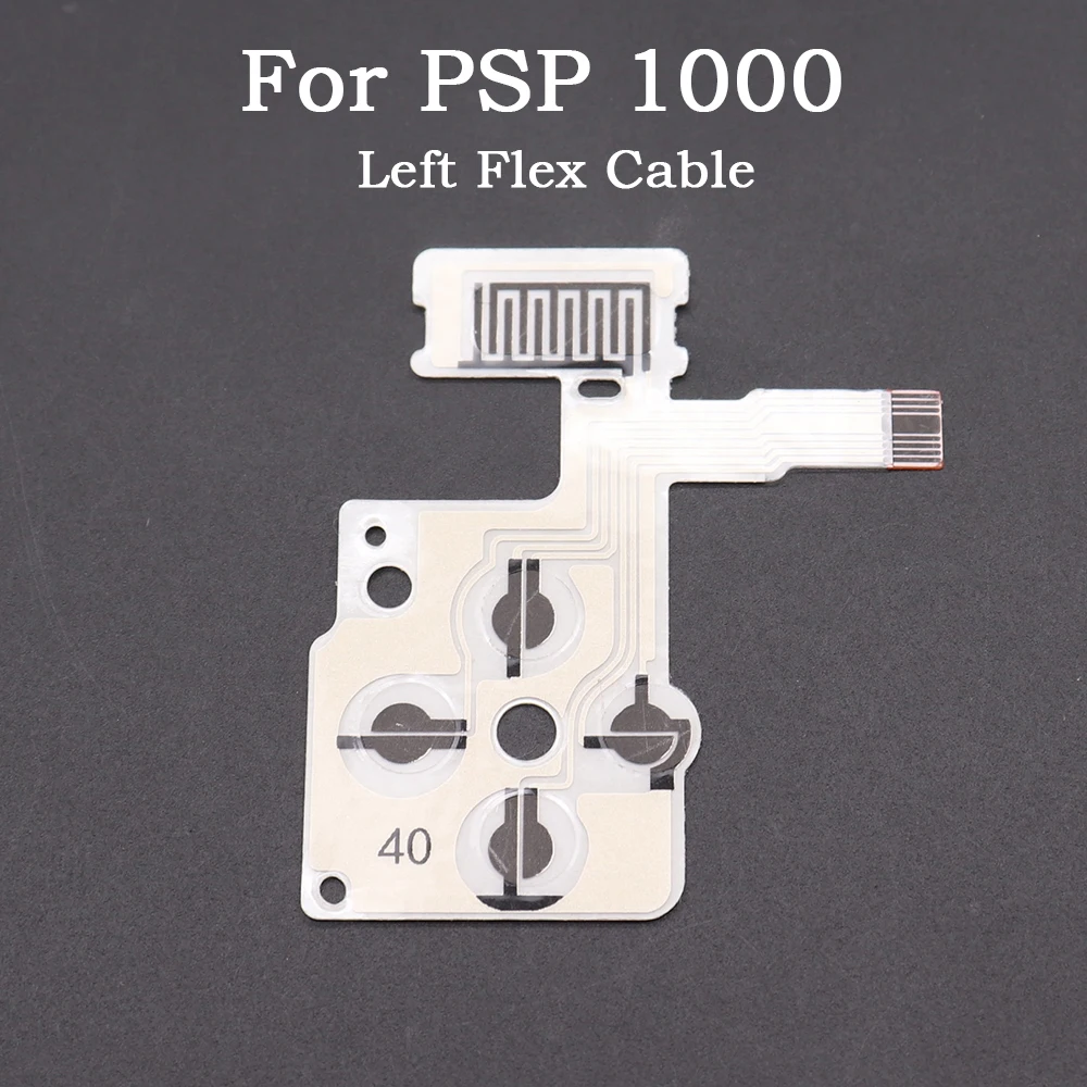 For PSP 1000 2000 3000 Game Controller Repair Keyboard Conductive Membrane Keys Left Right Volume Ribbon Flex Cable