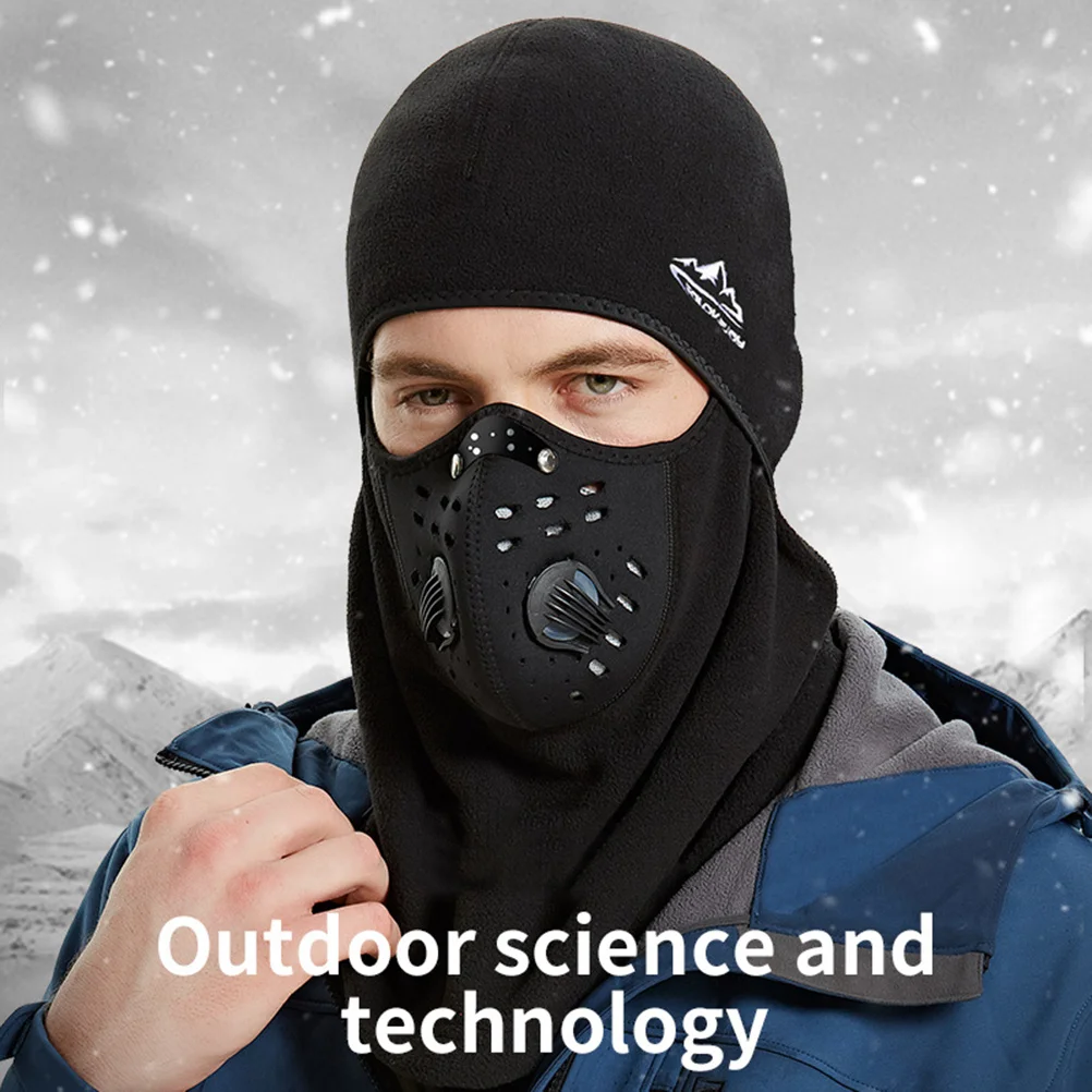 

Winter Windproof Fleece Balaclava Mask for Outdoor Sports - Skiing Cycling Motorcycling Running Snowboarding Trekking Climbing