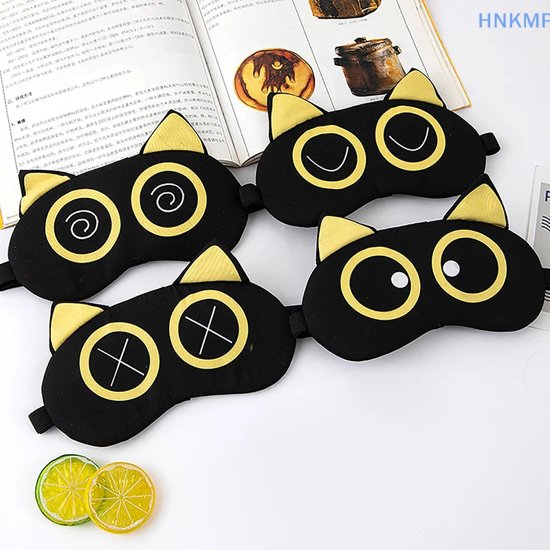 Cartoon Sleep Eye Mask Cute Funny Anime Eye Cover Sleeping Mask Kids Eye Shade Band Blindfolds Sleep Aids Travel Rest Eyepatch