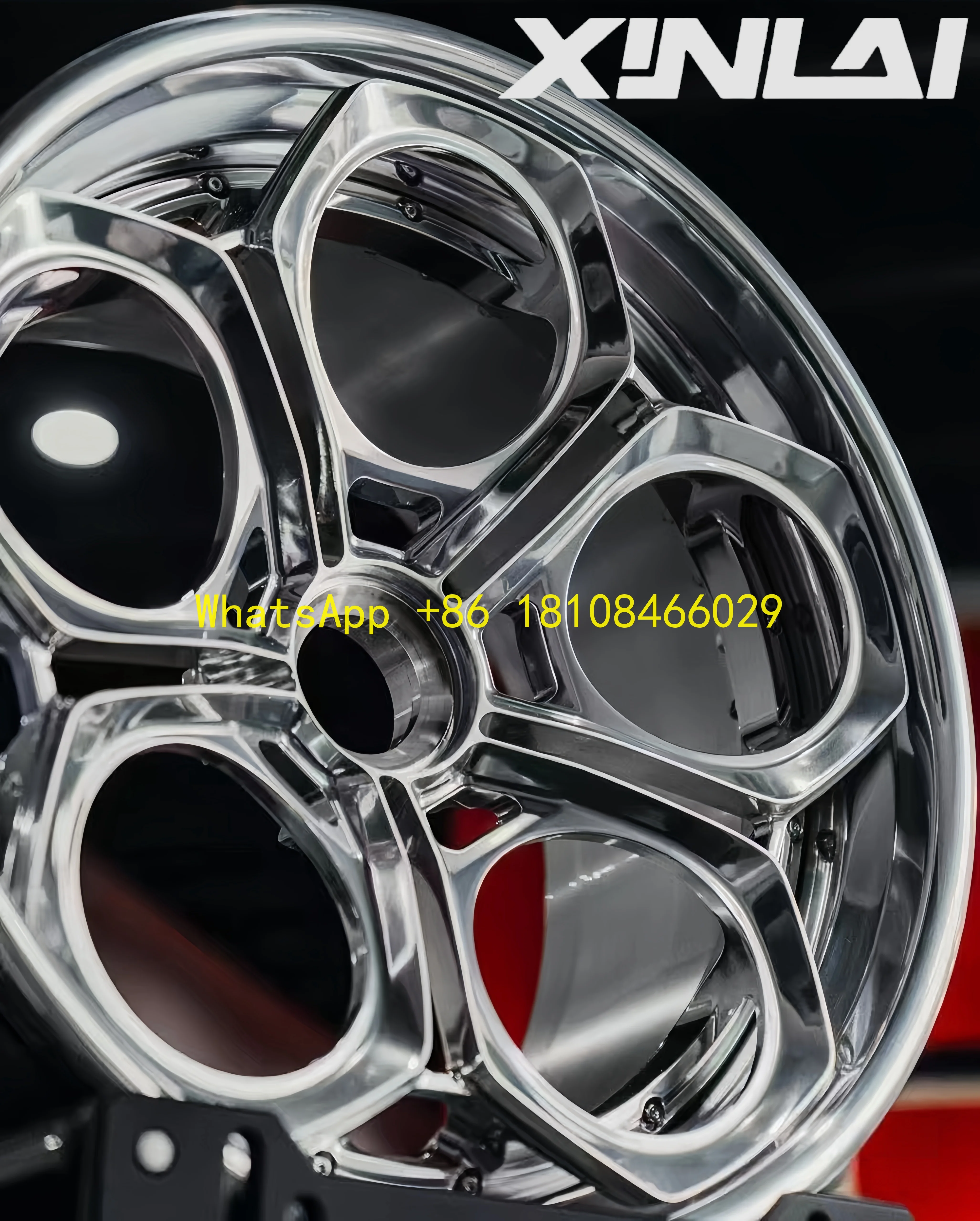 

Custom Deep Concave 2-Piece Aluminum Alloy Forged Rims Racing Car Rims Wheels 5x114.3 18-22Inch