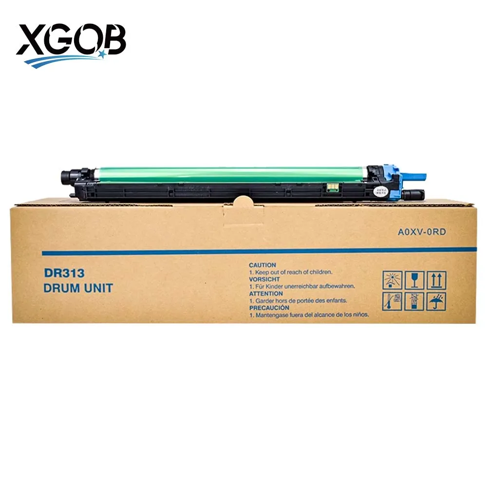 1PCS DR313 Drum Unit For Konica Minolta Bizhub C258 C308 C368 C458 C558 C658 High Compatible Not Include Developer Powder DR-313