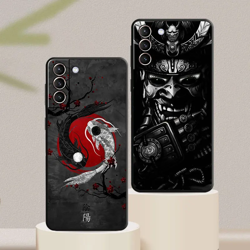 Japanese Samurai for Motorola Moto G30 G51 G60 G71 G22 G32 G52 G72 G53 G73 Edge 20 30 40 Pro Silicone Shell TPU Case Coque