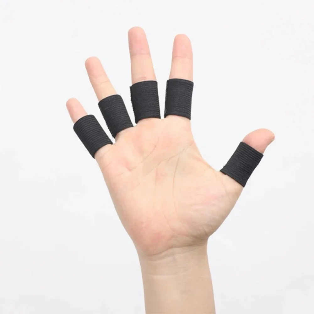 10Pcs Golf Finger Brace Splint Sleeves Thumb Support Protector Soft Comfortable Cushion Men Women Basketball Volleyball Tennis