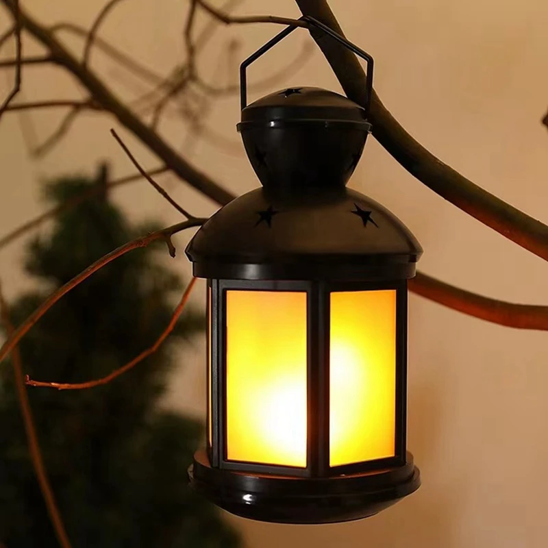 TKOH-Retro เปลวไฟกลางแจ้ง Camp เต็นท์ Night Light แสงการถ่ายภาพ Props ของขวัญ