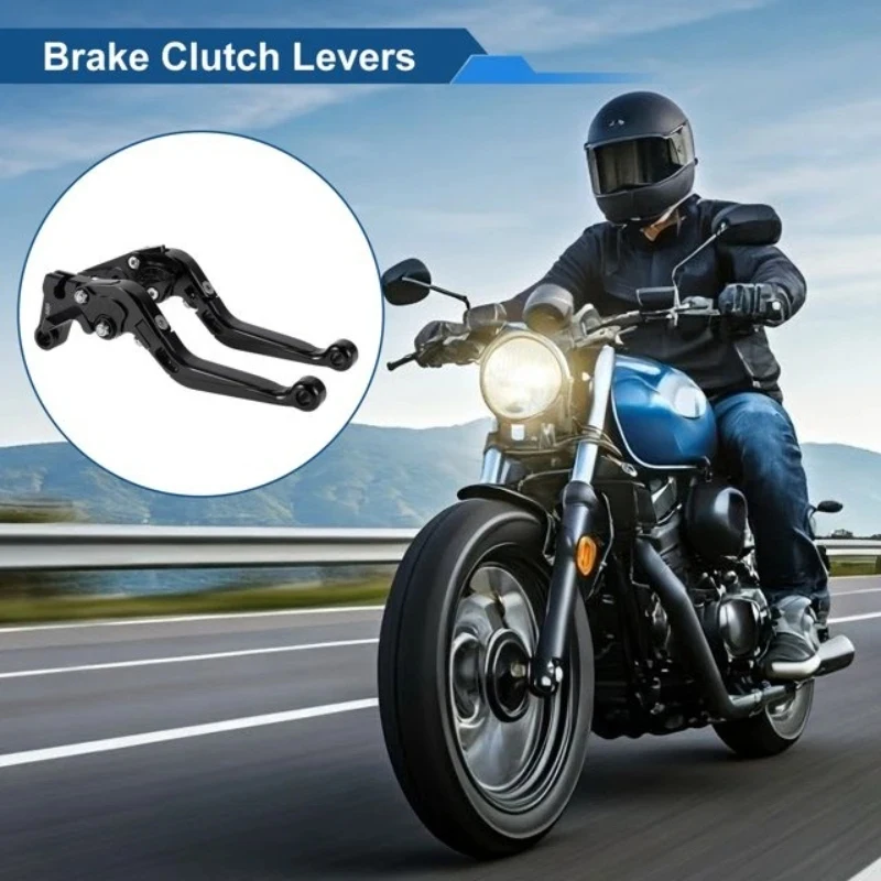 For SUZUKI GSR600 GSR750 Motorcycle Adjustable Folding Brake Clutch Levers GSR 600 2006-2011 GSR 750 2011-2018 CNC Accessories view 6