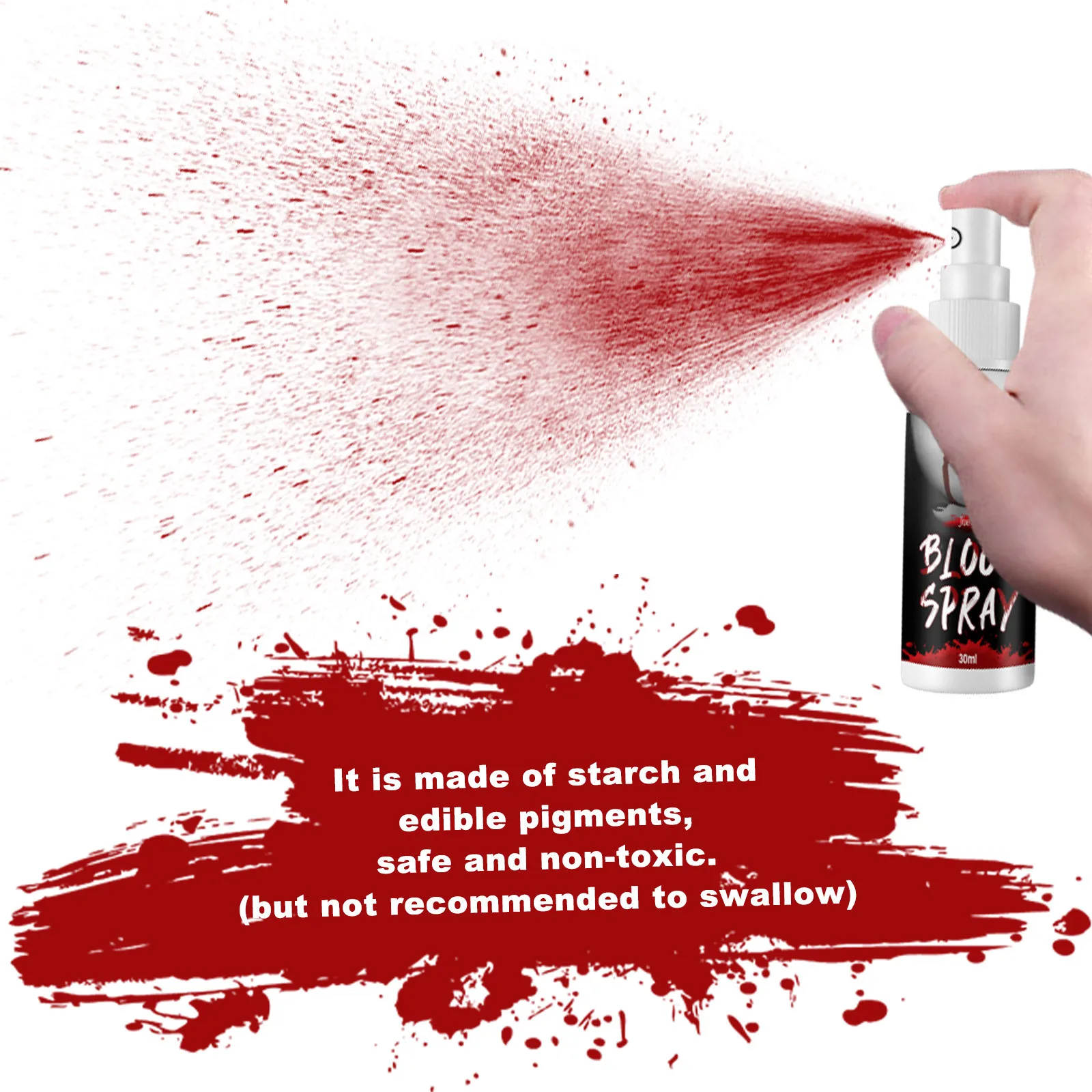 Spray Faux Sang 30 ml – Maquillage Halloween – photo 5
