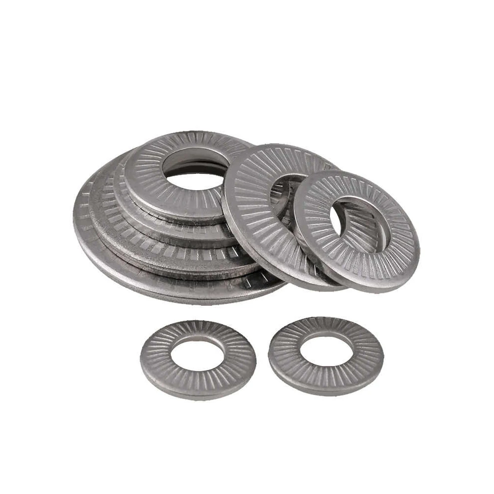 304 SS Belleville Spring Washers M3~M20 Disc Spring Gaskets Bolts Nuts Machinery Hardware Fasteners
