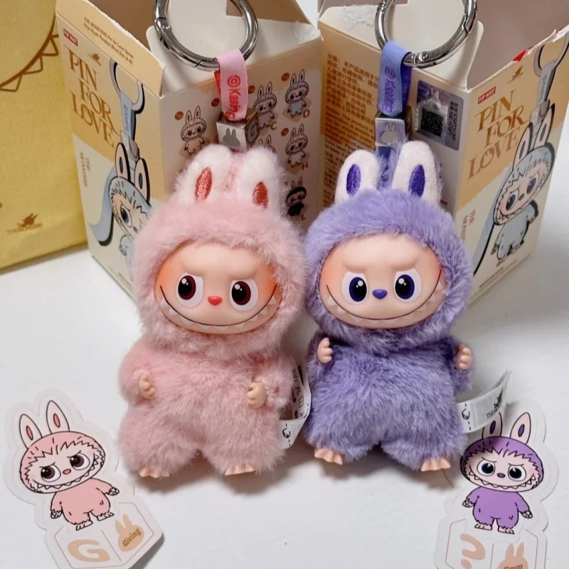

Подлинная булавка POPMART Labubu The Monsters для серии Love, виниловая плюшевая глухая коробка, подвеска, украшение, подарок-сюрприз, загадочная коробка