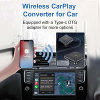 Car Connected Box Wireless CarPlay Adapter Convert Wired to Wireless Plug & Play Dongle 4G Android