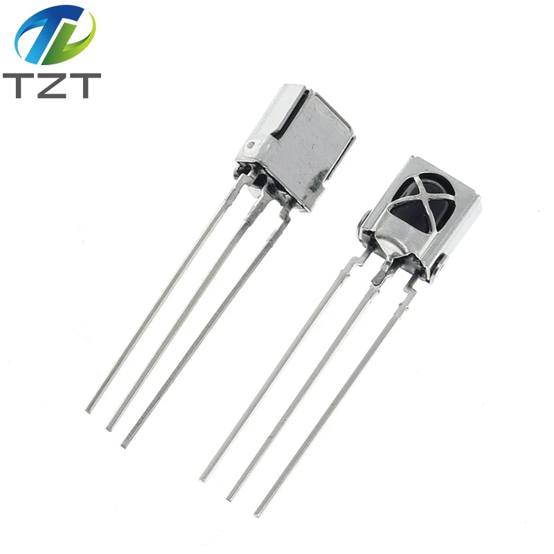 TZT 10pcs Universal IR Infrared Receiver TL1838 VS1838B 1838 38Khz wholesale