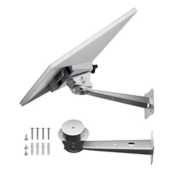 Starlink Mini Wall Mount Compatible with Original Pipe Adapter Adjustable Starlink Mini Wall Mounting Kit Accessories