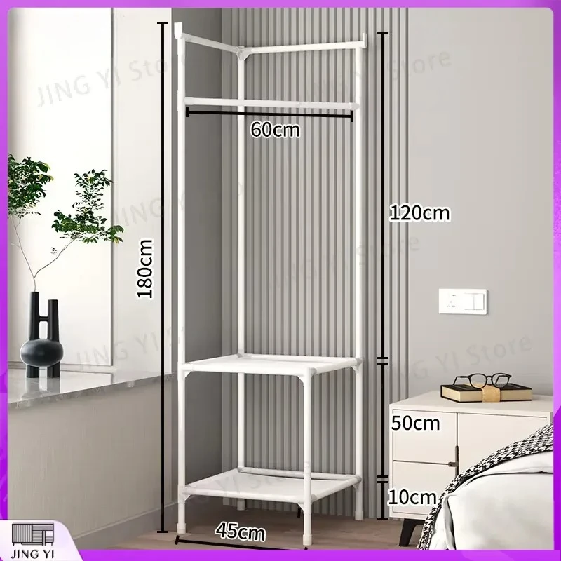 Corner Coat Rack with Shoe Bench Entryway Hall Tree Stand with Hooks Storage Organizer for Bedroom Bathroom Living Room Home