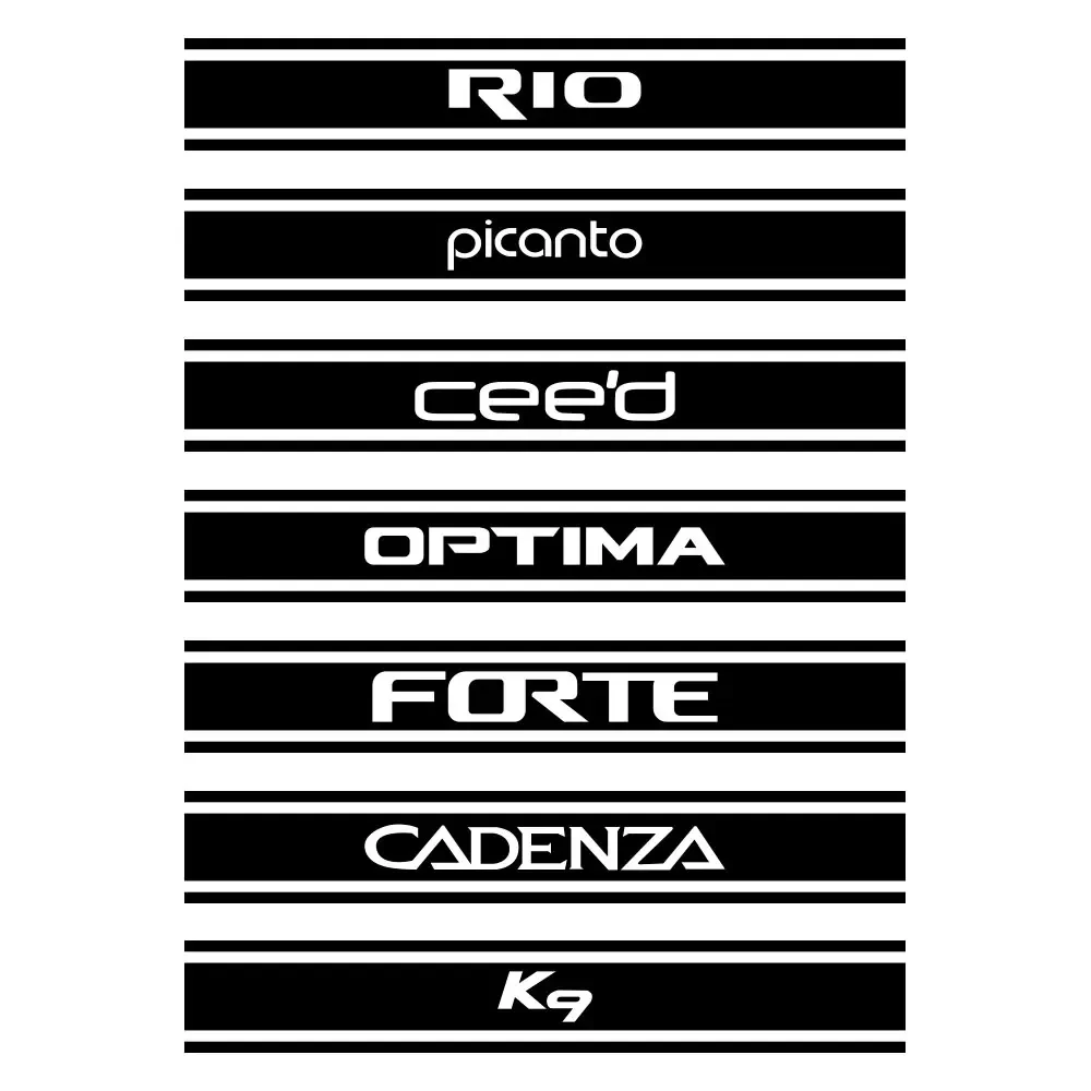 ملصق غطاء محرك السيارة لكيا كادينزا ، سيد ، فورت ، K9 ، أوبتيما ، بيكانوتو ، ريو ، غطاء محرك السيارة ، فيلم الفينيل ، صائق الرياضة ، اكسسوارات ضبط السيارات #4