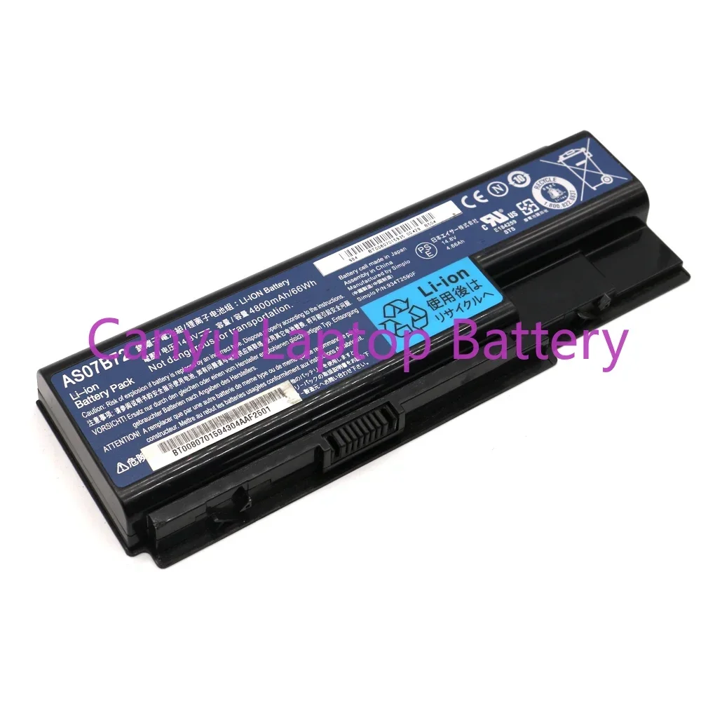 

Battery AS07B72 AS07B31 AS07B41 AS07B42 For Acer Aspire 5520 5720 5920 6920 6920G 7520 7720 7720G 7720Z Serie CONIS72 New