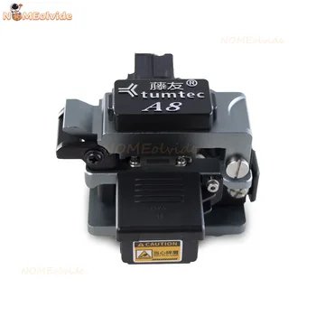 Original Tumtec A8 Optical Cleaver 24 segments points and 48000 segments high precision Fiber cutting tool